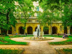 Jardín del Museo de Bellas Artes
